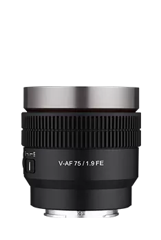 Samyang V-AF 75mm T1.9 FE