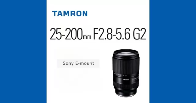Tamron 25-200mm F/2.8-5.6 Di III VXD G2 (SONY E)