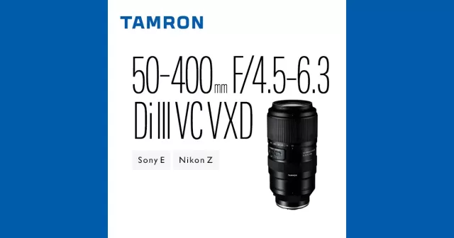 Tamron 50-400mm F/4.5-6.3 Di III VC VXD (NIKON Z)