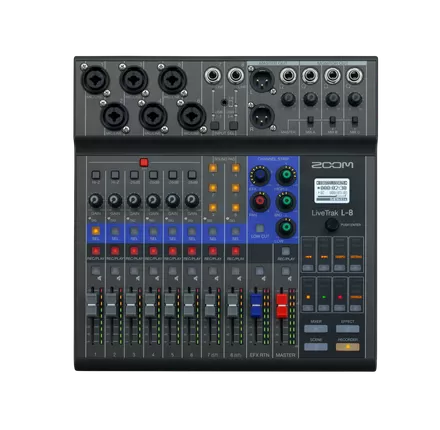 Zoom LiveTrak L-8