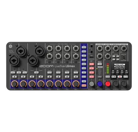 Zoom LiveTrak L6max